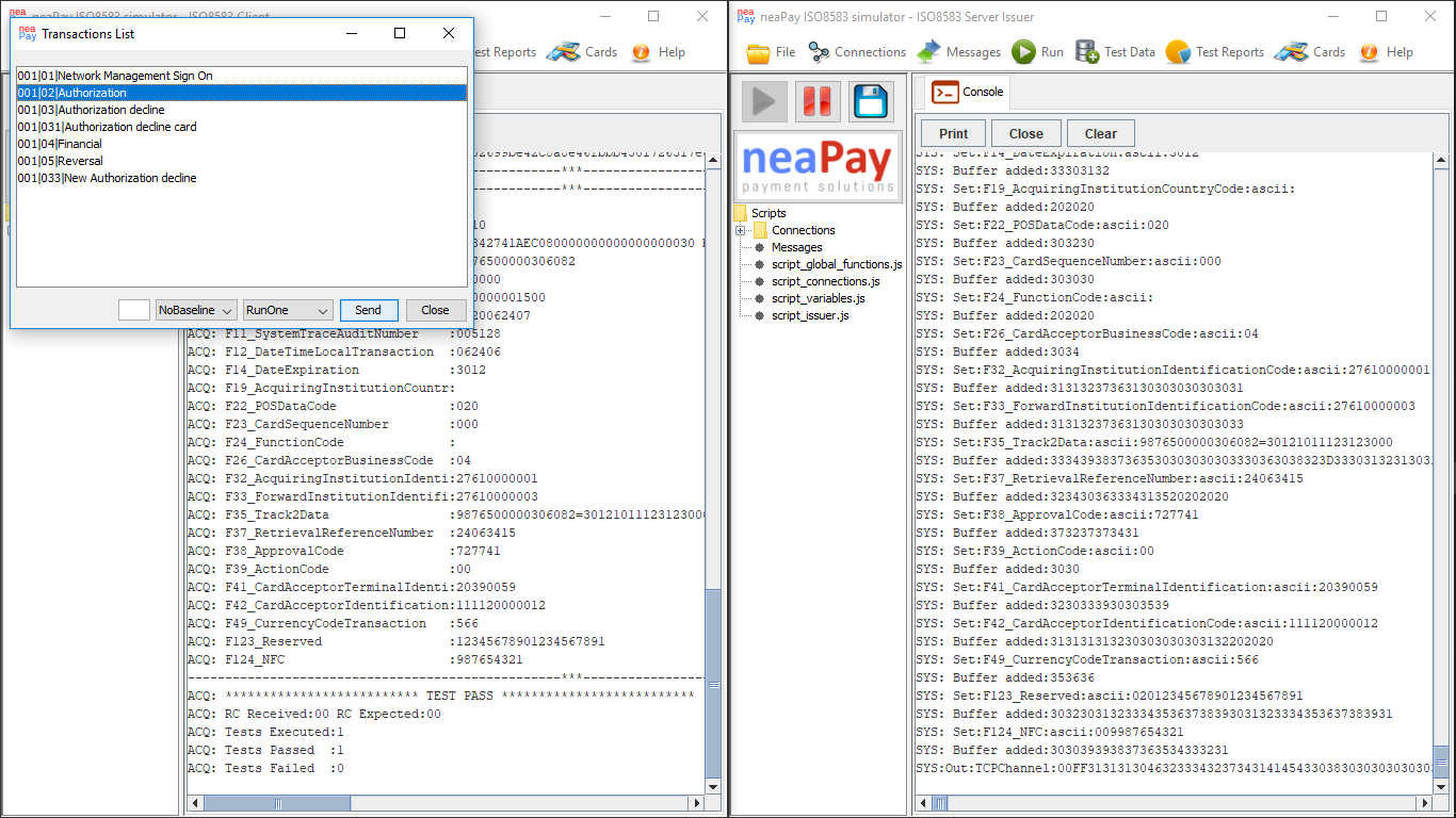 Enabling traces in the payments simulator